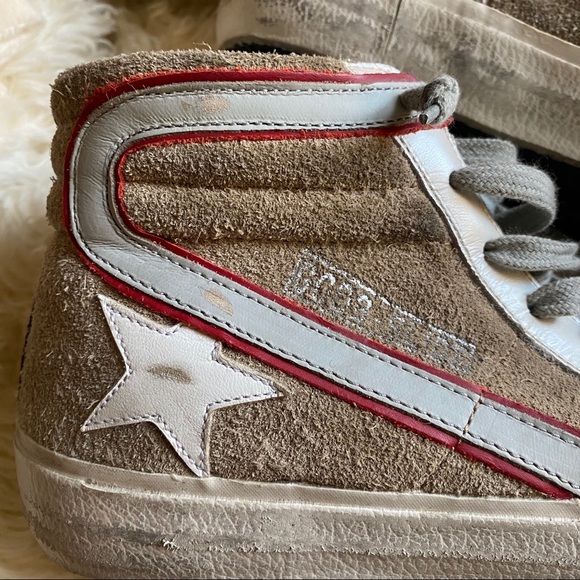 Golden goose slide high tops leather/suede - Picture 9 of 16
